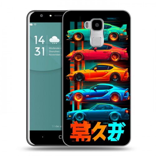 Дизайнерский пластиковый чехол для Doogee Y6 машины тачки