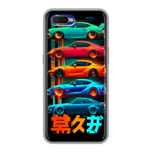 Дизайнерский силиконовый чехол для OPPO RX17 Neo машины тачки