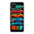 Дизайнерский силиконовый чехол для Samsung Galaxy A12 машины тачки