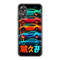 Дизайнерский пластиковый чехол для OPPO A17 машины тачки