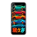 Дизайнерский пластиковый чехол для Samsung Galaxy A14 машины тачки