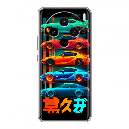 Дизайнерский силиконовый чехол для Vivo X100 машины тачки