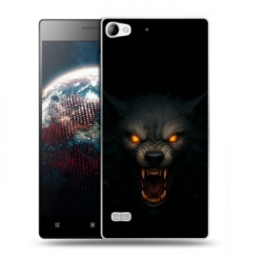 Дизайнерский пластиковый чехол для Lenovo Vibe X2 Волк