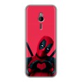 Дизайнерский силиконовый чехол для Nokia 230 Дедпул Deadpool