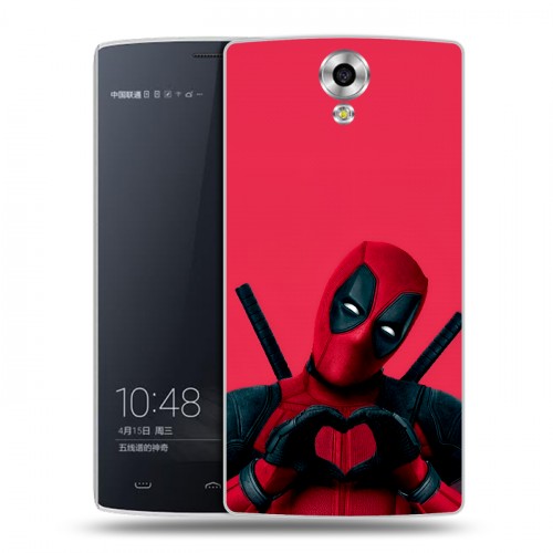 Дизайнерский силиконовый чехол для Homtom HT7 Дедпул Deadpool