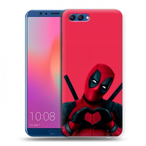 Дизайнерский пластиковый чехол для Huawei Honor View 10 Дедпул Deadpool