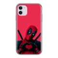 Дизайнерский силиконовый чехол для Iphone 11 Дедпул Deadpool