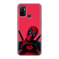 Дизайнерский силиконовый с усиленными углами чехол для OPPO A53 Дедпул Deadpool