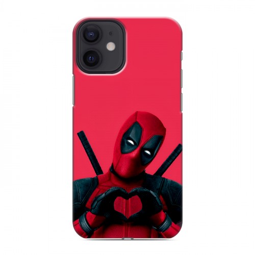 Дизайнерский силиконовый чехол для Iphone 12 Mini Дедпул Deadpool