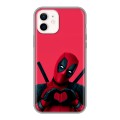 Дизайнерский силиконовый чехол для Iphone 12 Дедпул Deadpool