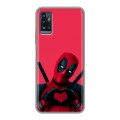 Дизайнерский силиконовый чехол для ZTE Blade A71 Дедпул Deadpool