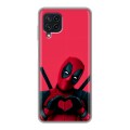 Дизайнерский силиконовый чехол для Samsung Galaxy A22 Дедпул Deadpool