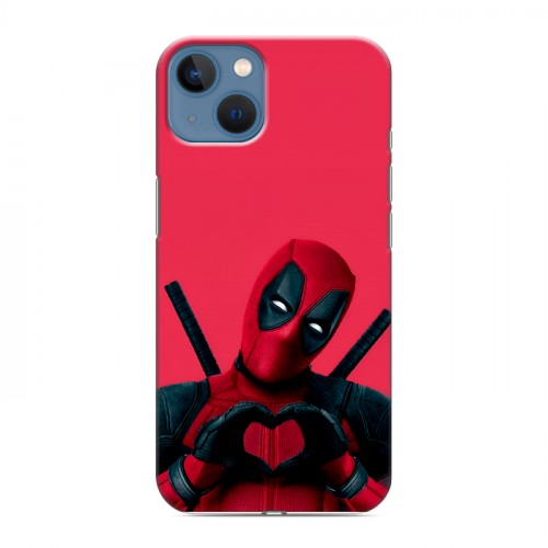 Дизайнерский силиконовый чехол для Iphone 13 Дедпул Deadpool