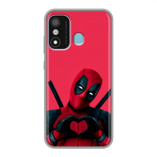 Дизайнерский силиконовый чехол для Itel A27 Дедпул Deadpool