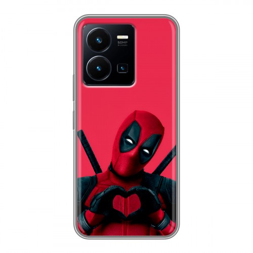 Дизайнерский силиконовый чехол для Vivo Y35 Дедпул Deadpool