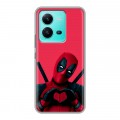 Дизайнерский пластиковый чехол для Vivo V25 Дедпул Deadpool