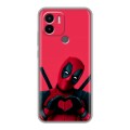 Дизайнерский силиконовый чехол для Xiaomi Redmi A1 Plus Дедпул Deadpool