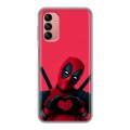 Дизайнерский силиконовый чехол для Samsung Galaxy A04s Дедпул Deadpool