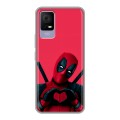 Дизайнерский силиконовый чехол для TCL 405 Дедпул Deadpool
