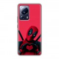 Дизайнерский силиконовый чехол для Xiaomi 13 Lite Дедпул Deadpool