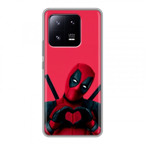 Дизайнерский силиконовый чехол для Xiaomi 13 Pro Дедпул Deadpool