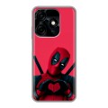 Дизайнерский силиконовый чехол для Tecno Spark 10C Дедпул Deadpool