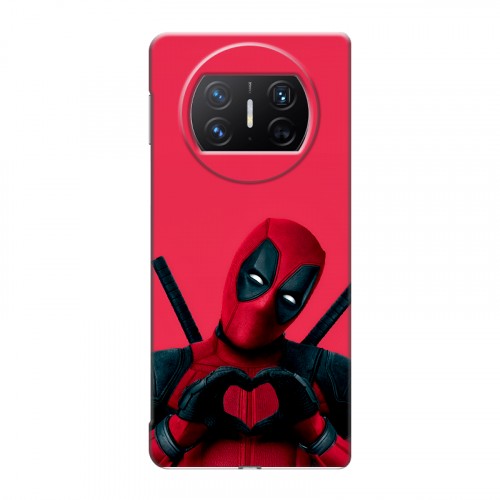 Дизайнерский пластиковый чехол для Huawei Mate X3 Дедпул Deadpool