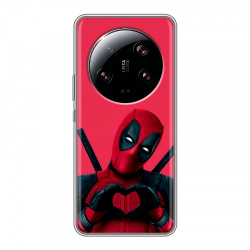 Дизайнерский силиконовый чехол для Xiaomi 13 Ultra Дедпул Deadpool