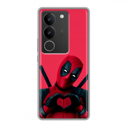 Дизайнерский силиконовый чехол для Vivo S17 Дедпул Deadpool