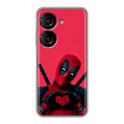 Дизайнерский силиконовый чехол для ASUS ZenFone 9 Дедпул Deadpool