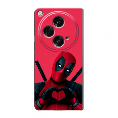 Дизайнерский пластиковый чехол для OPPO Find N3 Дедпул Deadpool