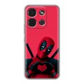 Дизайнерский силиконовый чехол для Itel A60s Дедпул Deadpool