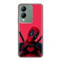 Дизайнерский силиконовый с усиленными углами чехол для Vivo Y17s Дедпул Deadpool