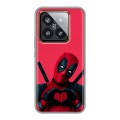 Дизайнерский силиконовый чехол для Xiaomi 14 Pro Дедпул Deadpool