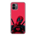 Дизайнерский силиконовый чехол для Xiaomi Redmi A2 Дедпул Deadpool