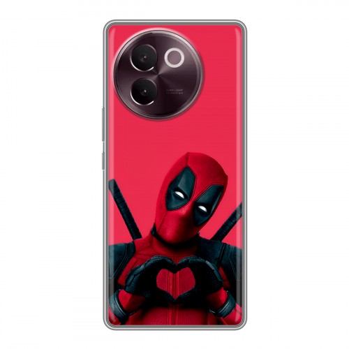 Дизайнерский пластиковый чехол для Vivo V30e Дедпул Deadpool