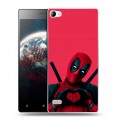 Дизайнерский пластиковый чехол для Lenovo Vibe X2 Дедпул Deadpool