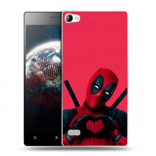 Дизайнерский пластиковый чехол для Lenovo Vibe X2 Дедпул Deadpool