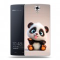 Дизайнерский силиконовый чехол для Homtom HT7 милая панда