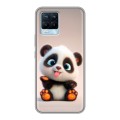Дизайнерский силиконовый чехол для Realme 8 милая панда