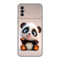 Дизайнерский силиконовый чехол для Tecno Spark 8P милая панда
