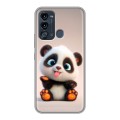 Дизайнерский силиконовый чехол для Itel Vision 3 милая панда