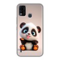 Дизайнерский силиконовый чехол для Itel A48 милая панда