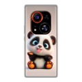Дизайнерский силиконовый чехол для Tecno Phantom X2 Pro милая панда