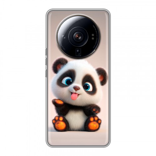 Дизайнерский силиконовый чехол для Xiaomi 12S Ultra милая панда