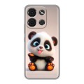 Дизайнерский силиконовый чехол для Itel A60s милая панда
