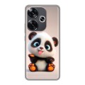 Дизайнерский силиконовый чехол для Xiaomi Redmi Turbo 3 милая панда