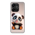 Дизайнерский силиконовый чехол для RedMi 13 4G милая панда