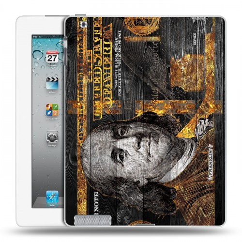 Дизайнерский пластиковый чехол для Ipad 2/3/4 Доллар деньги