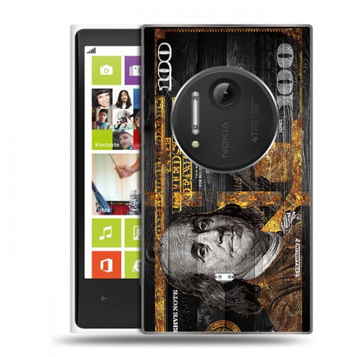 Дизайнерский силиконовый чехол для Nokia Lumia 1020 Доллар деньги